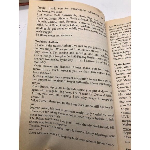 Driven A Novel Book by Kashamba Williams 2005 - Picture 7 of 9